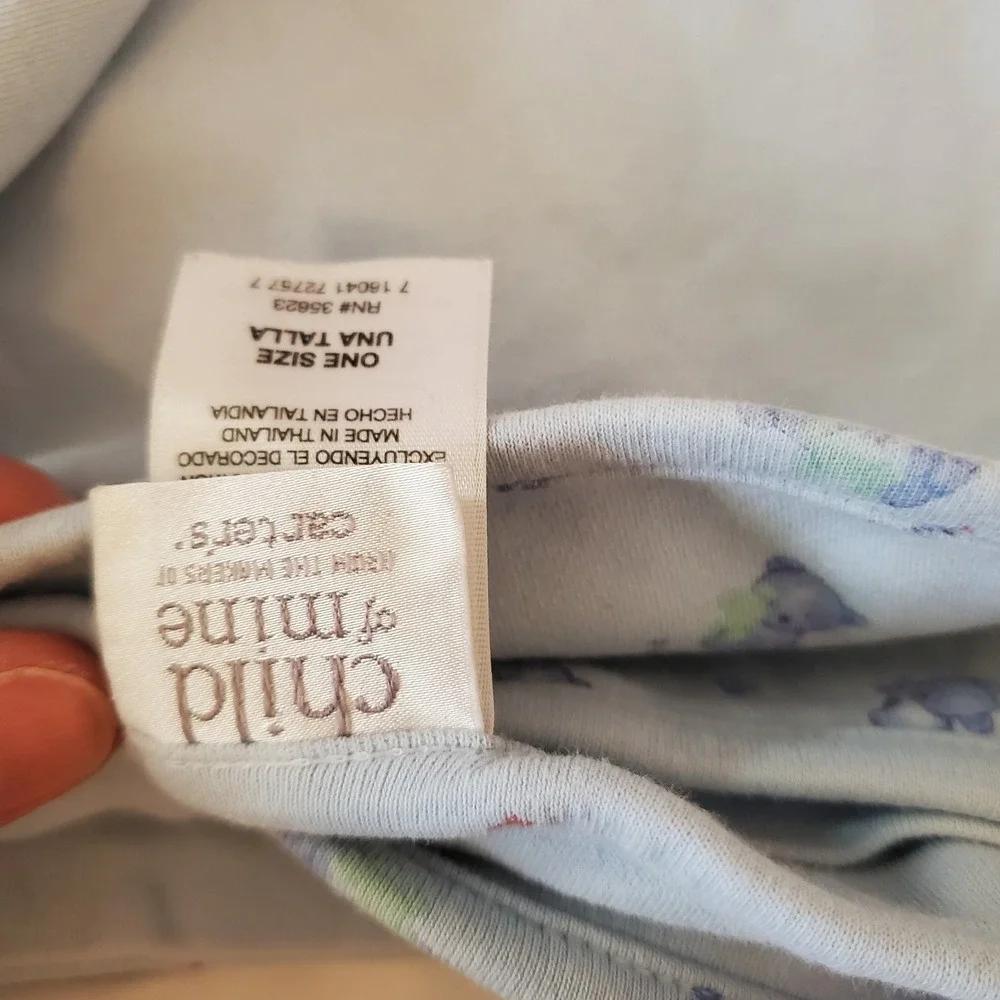 Vintage Child of Mine Blue Cotton 